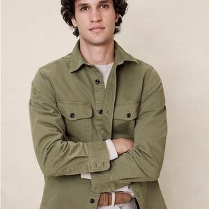 Banana Republic Malo Twill Overshirt